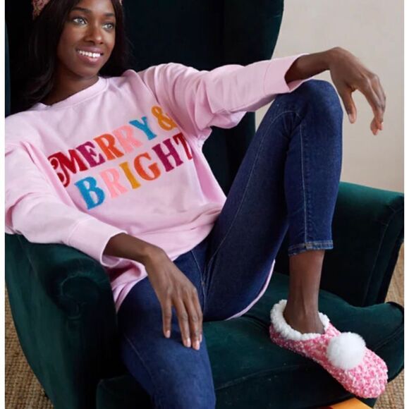 Merry and Bright Sweatshirt - Picture 3 of 5